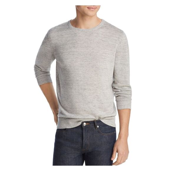 The Mens store Mens Gray Heather Crew Neck Pullover Sweater S